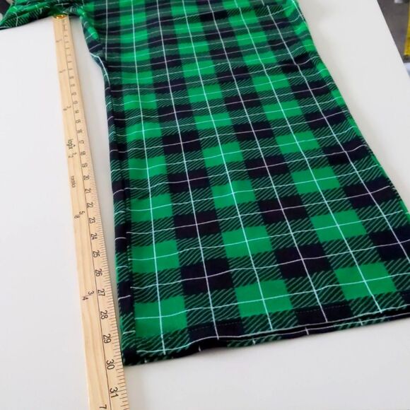 Men's Nap Chat Flannel Pajama Pant Bottoms Holiday Christmas, Size XL Green - Picture 6 of 6